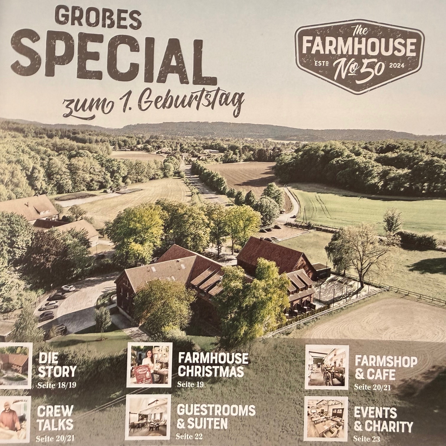 Großschirme für die Gastronomie – Terrassenbeschattung für das Farmhouse Osnabrück