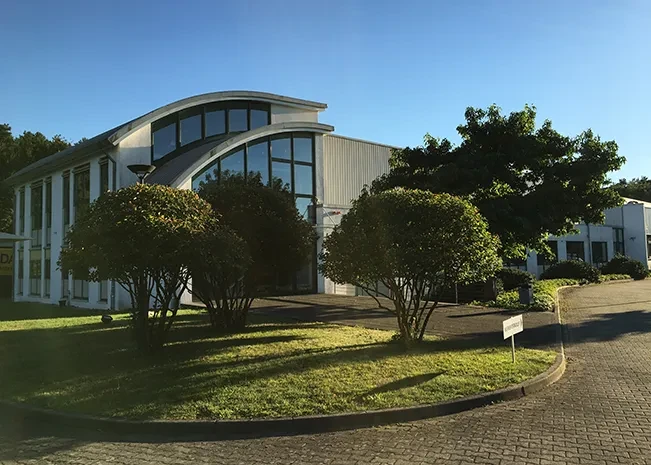 Firmengebäude von Zangenberg in Wallenhorst – Hersteller hochwertiger Sonnenschirme seit 1860