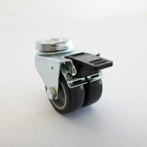 Swivel wheels with brake 4pcs