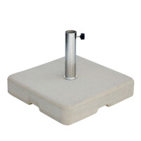 Concrete base 60 kg rectangular grey