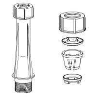 Tube for base mit Tightener ø 18-38 mm