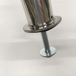 Stainless Steel Tube Ø 25–44 mm for Umbrella Bases | Delschen IR43-049-303