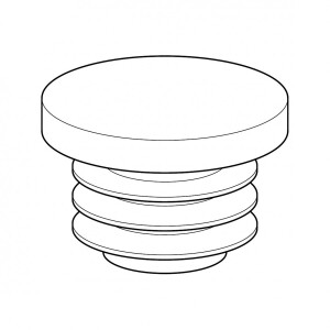 Stopper for concrete base