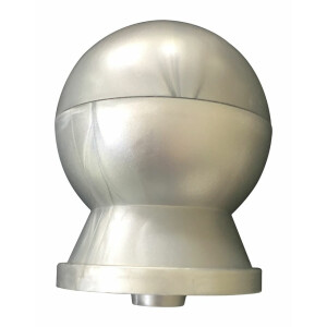 Balltop 22 mm upper pole silver