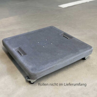 Concrete base 125 kg for cantilever umbrellas charcoal