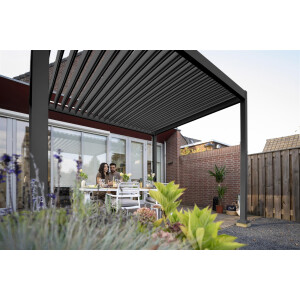 Mirador Lamellendach Deluxe anthrazit 300x300