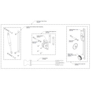 Fixation parts for Multipole 250x250