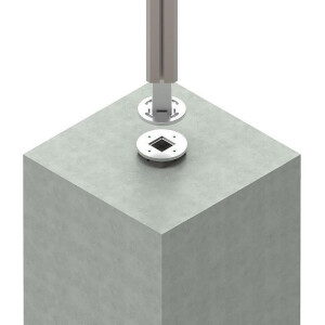 Prostor P8 Parasol 400×400 cm | Zangenberg Select 400x400 grey no LED white sand