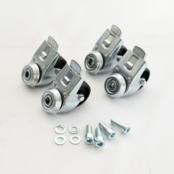 Doppelrollen ø 50 mm Set mit 4 Stück