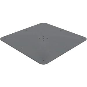 Caravita Stahlplatte 70x70x1cm