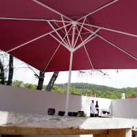 Caravita Samara – Mittelmastschirm von 250 bis 500 cm | 50 mm Aluminium-Mast