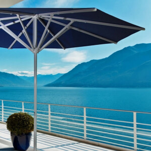 Market umbrella Palma white – Premium polyester