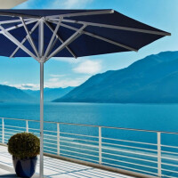 Market umbrella Palma white – Premium polyester