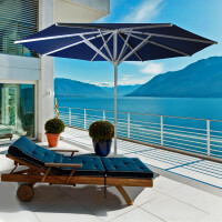 Market umbrella Palma white – Premium polyester