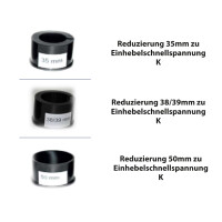 Reducing sleeve for One screw clamp K 35mm