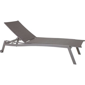 Stern Allround sun lounger aluminium graphite/silver-grey...