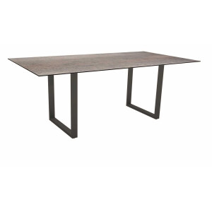 Stern sled table 200 × 100 cm aluminium anthracite...