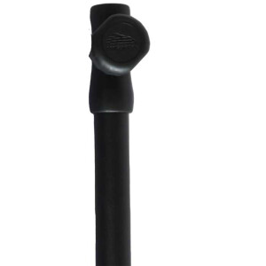 Unterrohr 30mm Schwarz mit Drehfeststeller