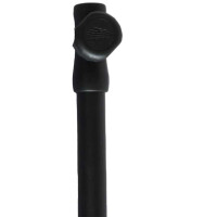 Unterrohr 30mm Schwarz mit Drehfeststeller