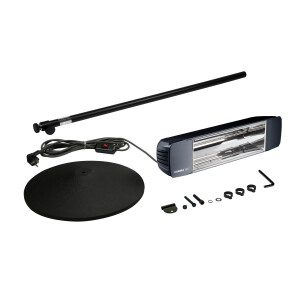 Varma306 infrared heater 2000 Watt with tripod pole