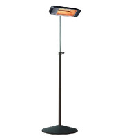 Varma 306 Infrarot-Heizstrahler 2000 W mit Standfuß – leistungsstarker Terrassenstrahler