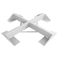 Milan 4P anthracite cross stand