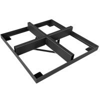 Plattenständer Mailand schwarz