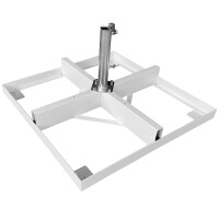 Record stand Milan white