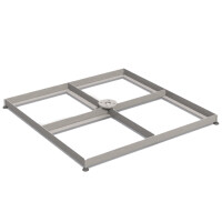 Plattenständer Prostor 100x100 mit Alu-Abdeckung für P6 und P7