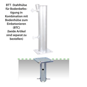 Bodenhülse Unterteil Scolaro BTC