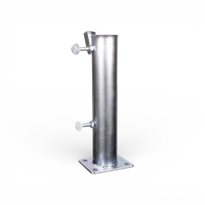 Steel sleeve for poles Ø 45–65 mm