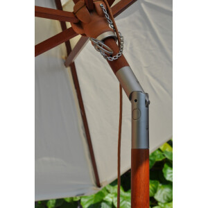 Zangenberg Tanger Ø 300 cm – Holzschirm Basic