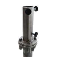 Pianura ground sleeve stainless Ø 50 mm (for concreting)