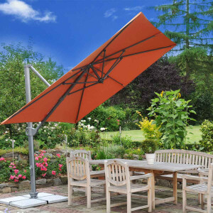 MonteCarlo 300x300 AcrylSoft terrakotta - Ausstellungsschirm