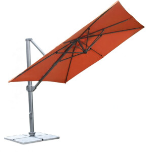 MonteCarlo 300x300 AcrylSoft terrakotta - Ausstellungsschirm