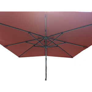MonteCarlo 300x300 AcrylSoft terrakotta - Ausstellungsschirm