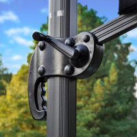 Zangenberg Monaco 300x300 beige Ampelschirm