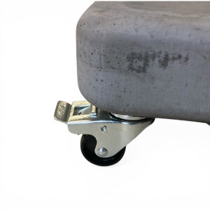 Concrete base 125 kg for cantilever umbrellas charcoal