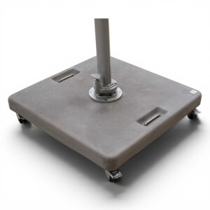 Betonständer 125 kg Komplettset mit Rollen