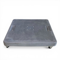 Concrete base 125 kg for cantilever umbrellas charcoal