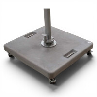 Betonständer 125 kg Komplettset mit Rollen