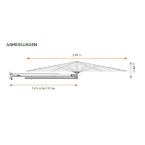 Prostor Wandschirm P3 Ø 270