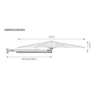 Prostor Wandschirm P3 Ø 270