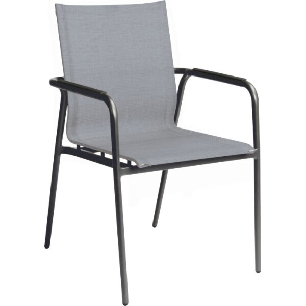 anthrazit - Bezug silber - Armlehne anthrazit